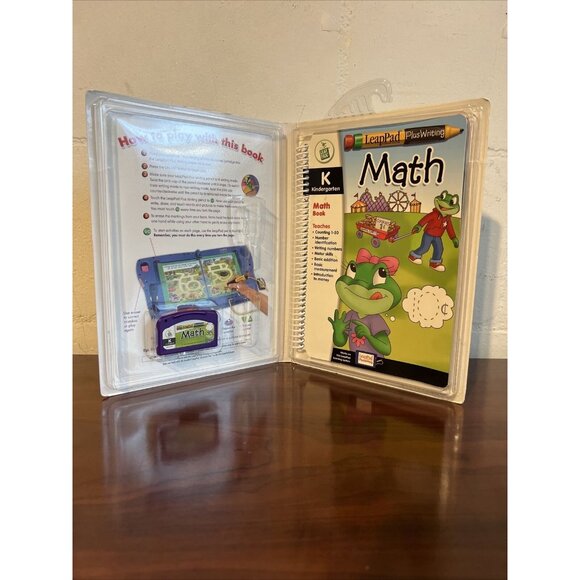 Leapfrog LeapPad Math Kindergarten Interactive Book Plus Cartridge - Picture 4 of 4